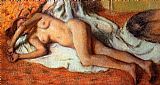 Edgar Degas Famous Paintings - After the Bath ii